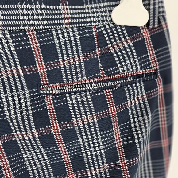 ASOS Tailored Slim Tapered Plaid Pants Preppy Academia Womens Size 10 (W31 L32) - Picture 6 of 11